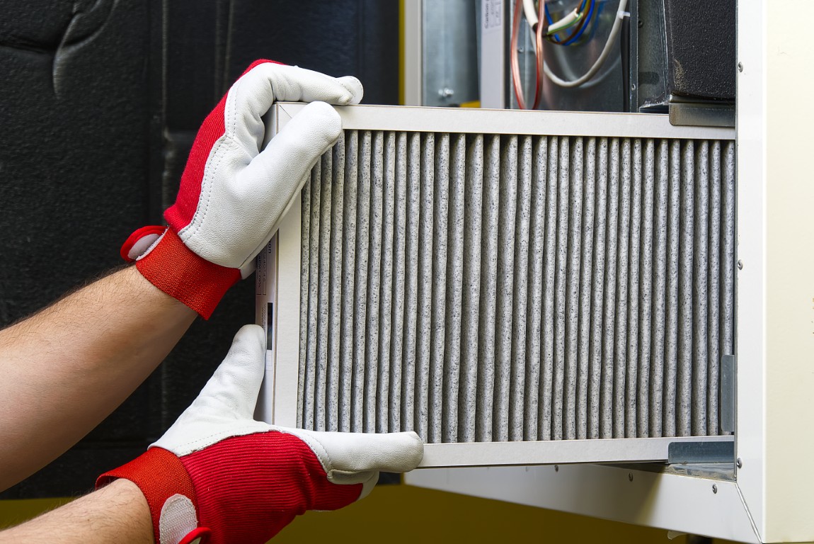 Replacing,The,Filter,In,The,Central,Ventilation,System.,Replacing,Dirty
